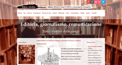 Desktop Screenshot of editoriaescrittura.com